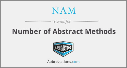 What does abstract number stand for?